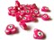 20 Pink Bear Heads Animal Head Beads Polymer Clay Miniature Animal Zoo Beads